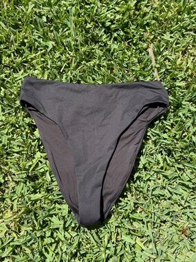 SKIMS black recycled swim bikini bottoms